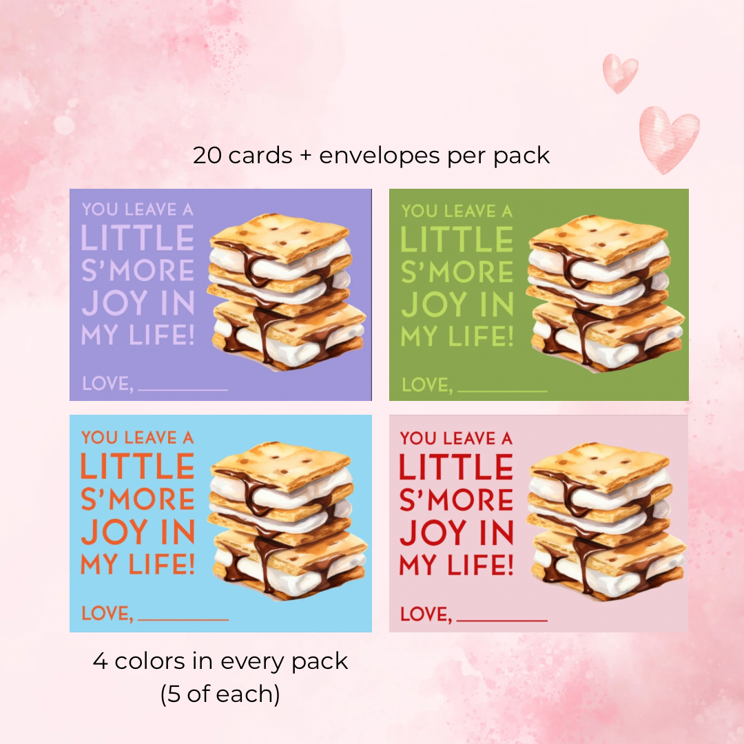 20-Pack of Valentines | Leave a Little S'more Joy